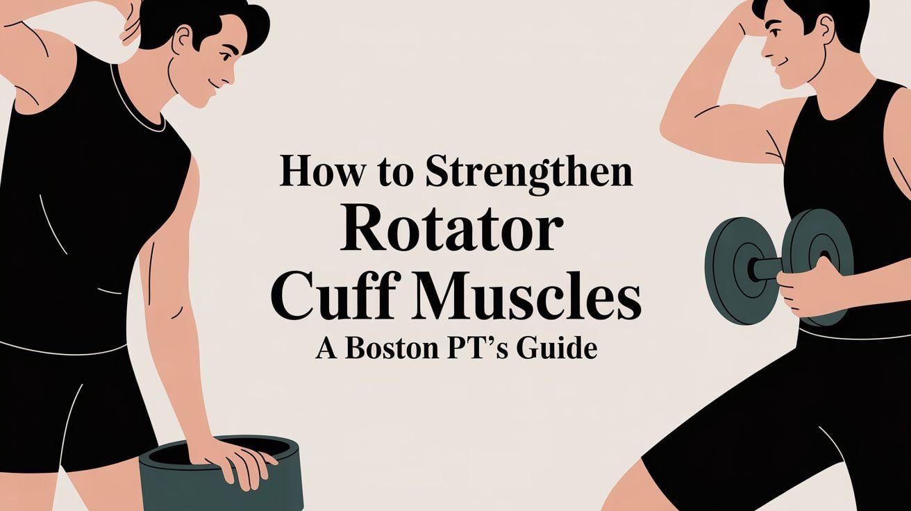 How to Strengthen Rotator Cuff Muscles: A Boston PT's Guide