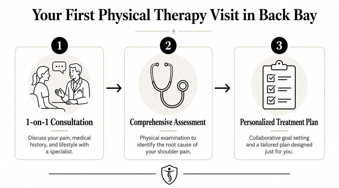 Your First Physical Therapy Visit in Back Bay