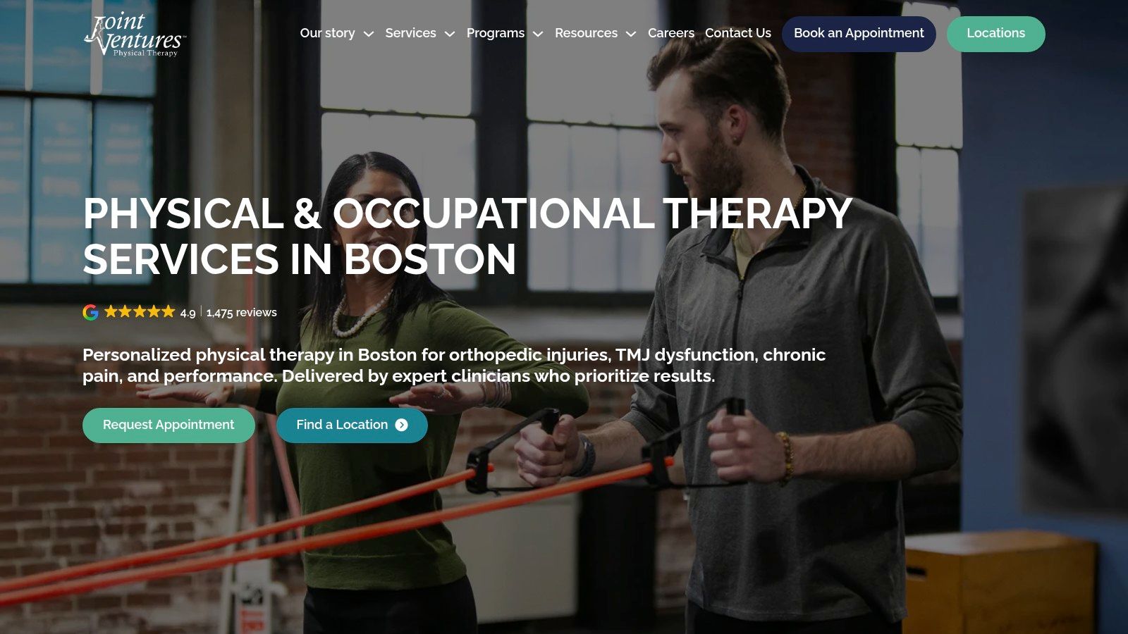 Screenshot from https://jointventurespt.com